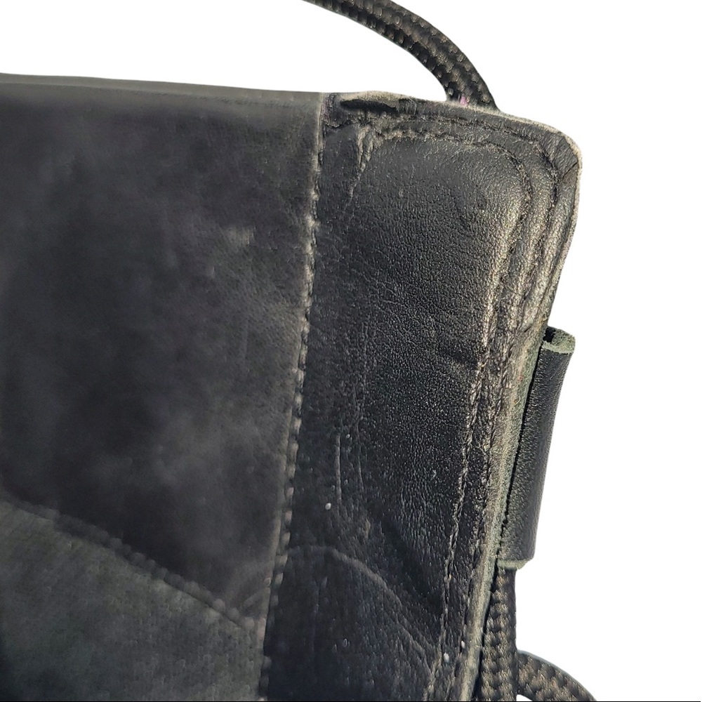 Timberland Earthkeepers Genuine Leather Lace Up Heeled Boots in Black Size 8M - Picture 14 of 14